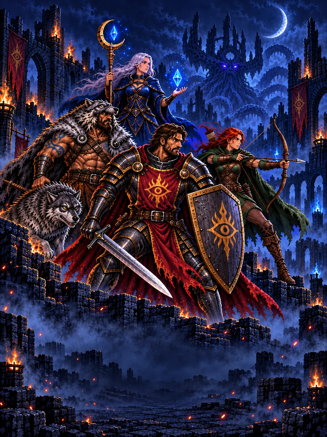 War of Dusk — vertical key art